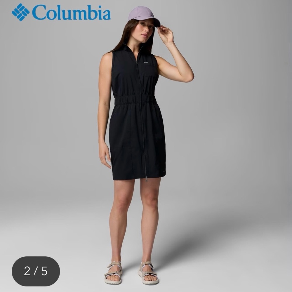 Columbia BLUE/PURPLE Leslie Falls zip up dress